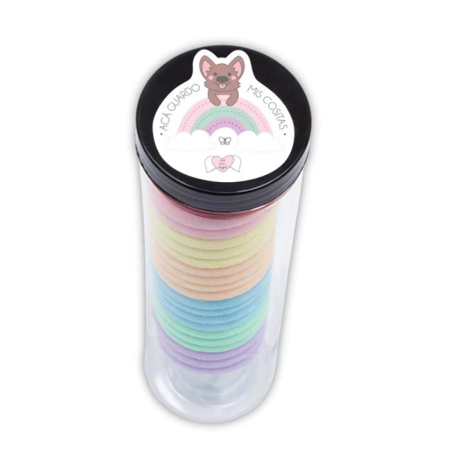 Set de 20 Colitas Pastel 2