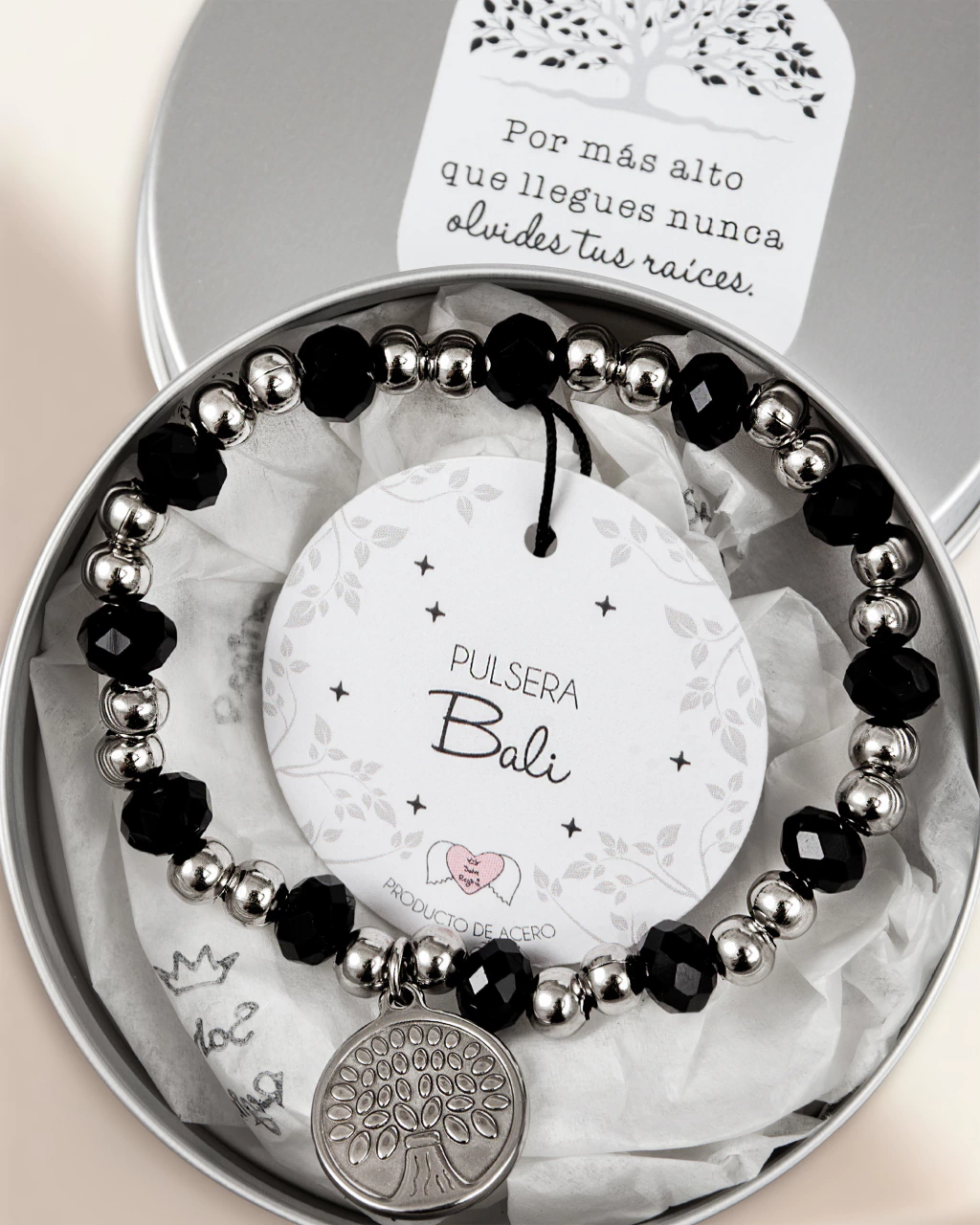 Pulsera Acero Bali 2