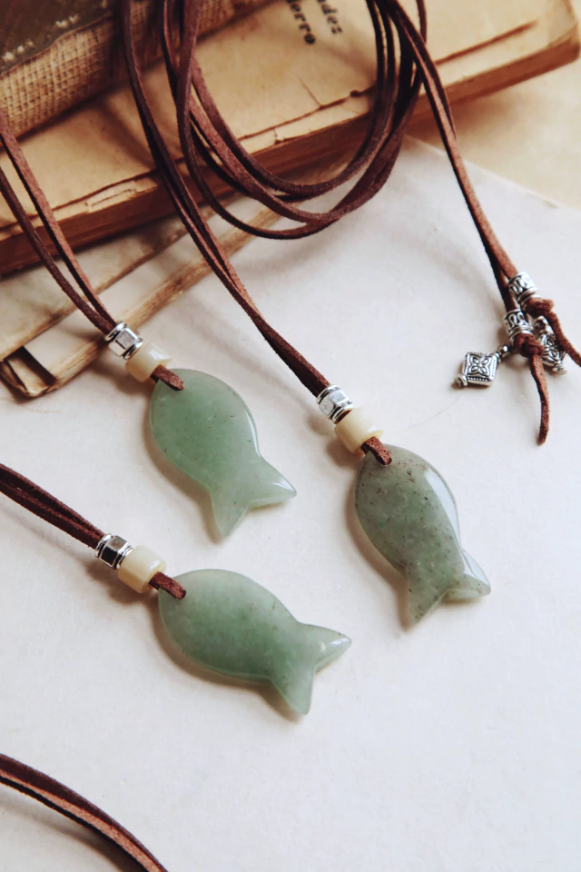 Collar Peixe Verde
