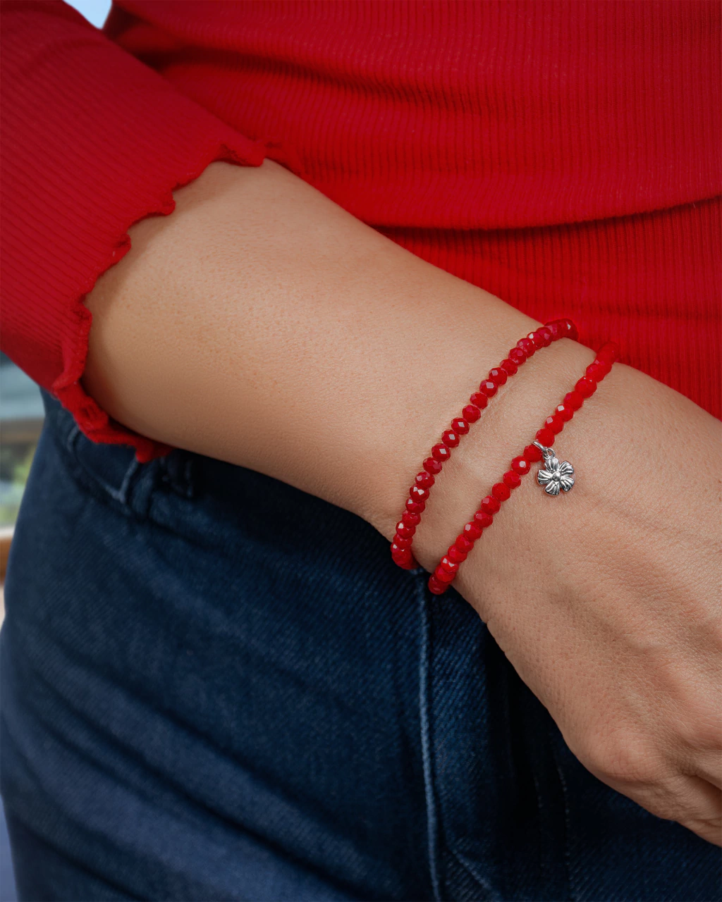 Pulsera Luana Rojo 2