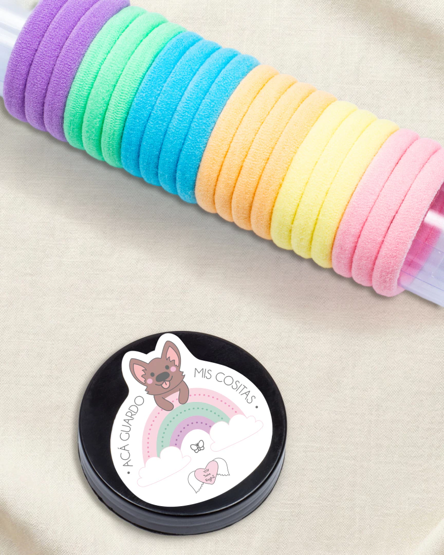 Set de 20 Colitas Pastel