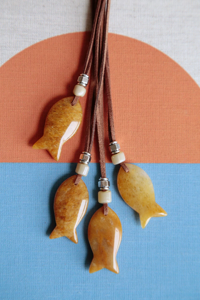 Collar Peixe Amarillo