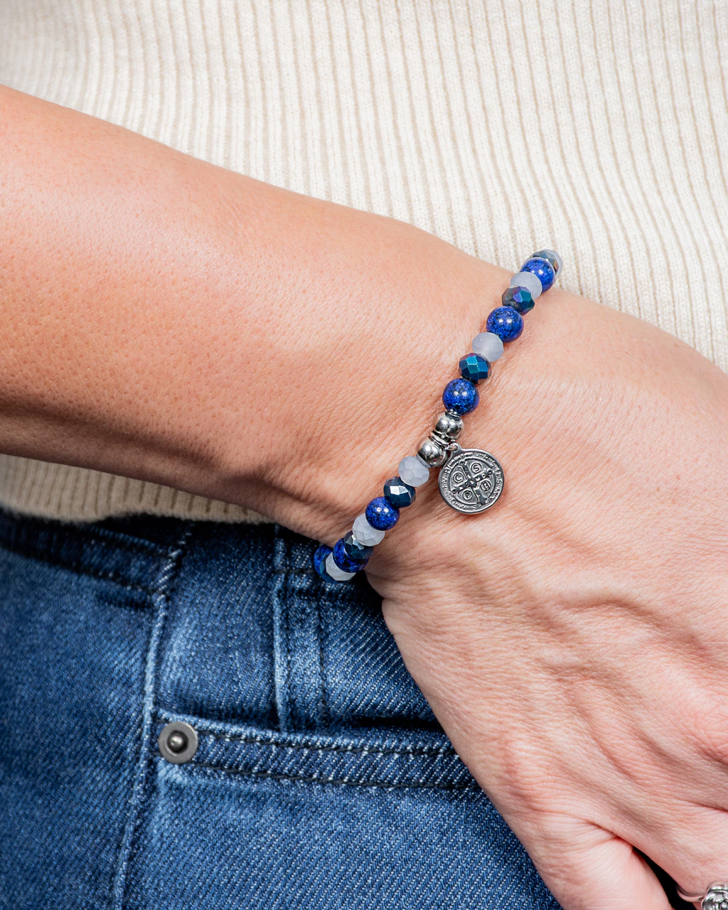 Pulsera Carola Azul (San Benito)
