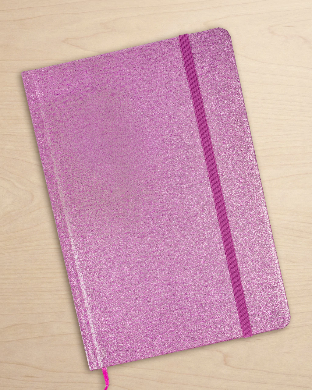 Cuaderno A5 Glitter Lila