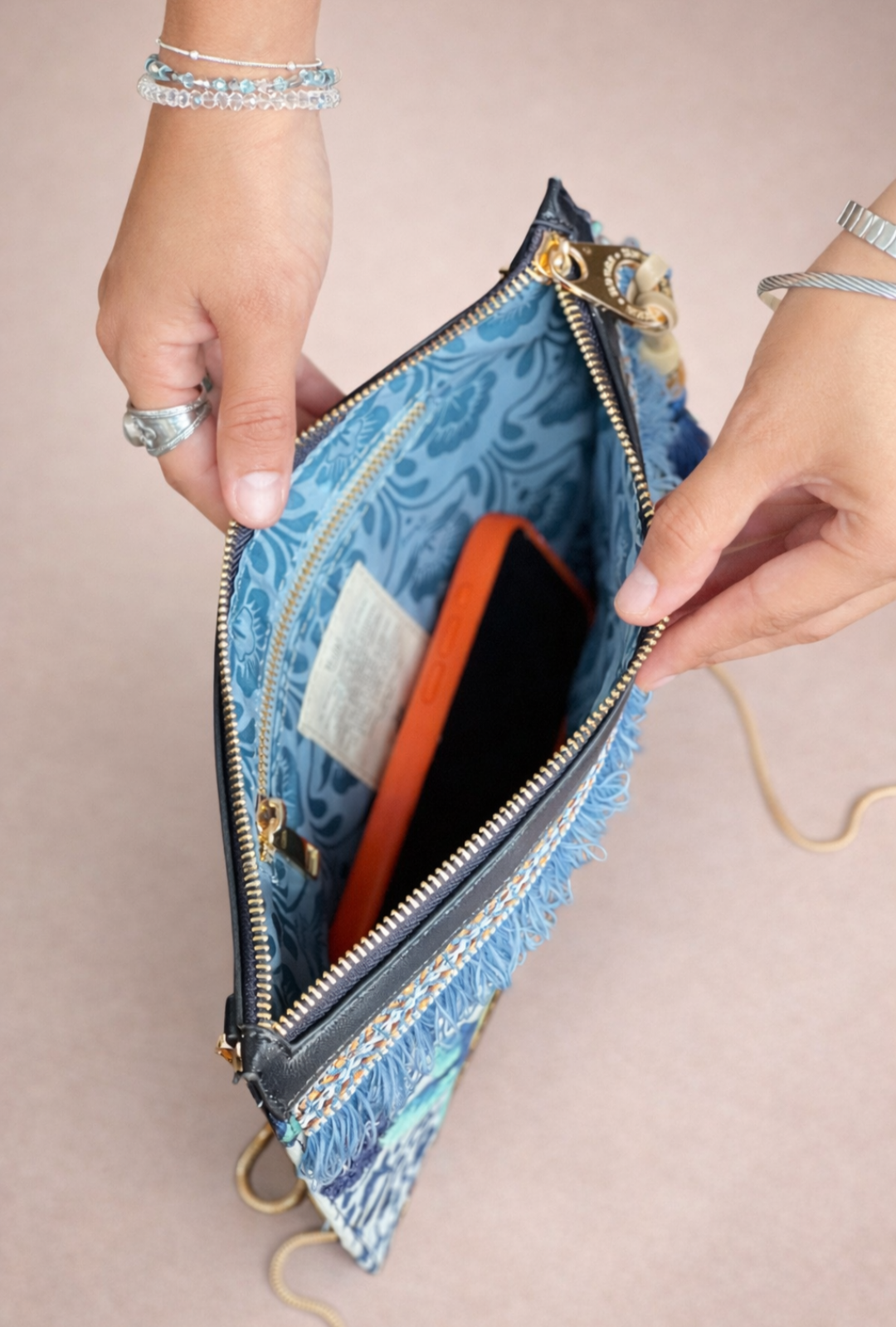 Cartera/Sobre Popi Azul 2