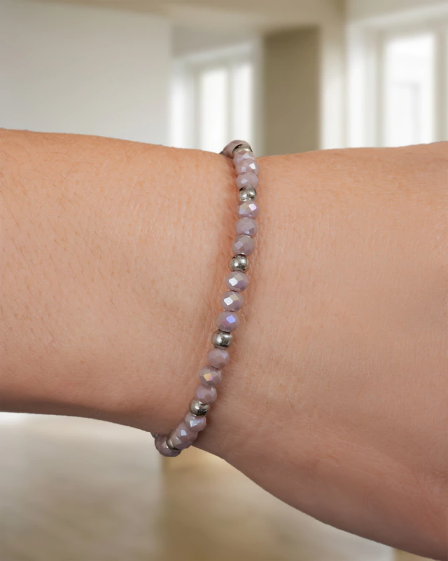 Pulsera San Benito Violeta