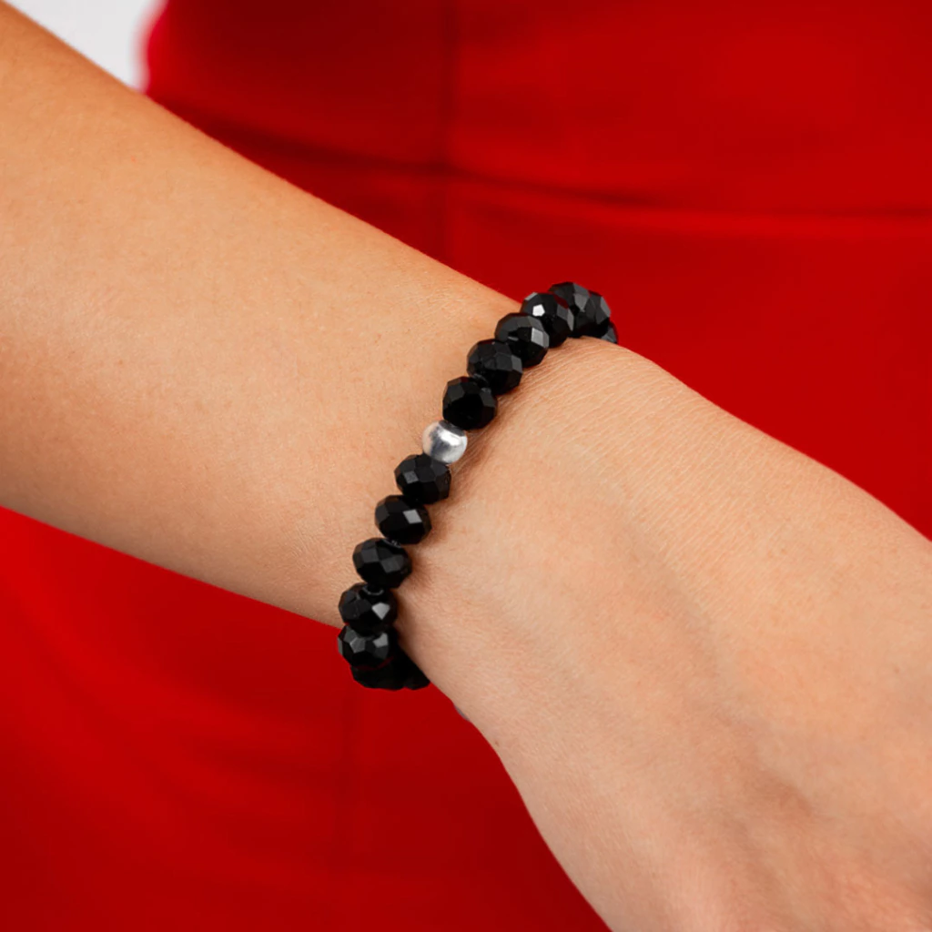 Pulsera Acero Shine Negra 2