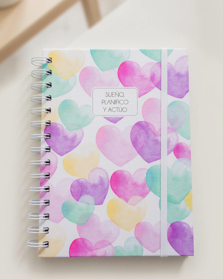 Cuaderno A5 Sueno, Planifico y Actuo