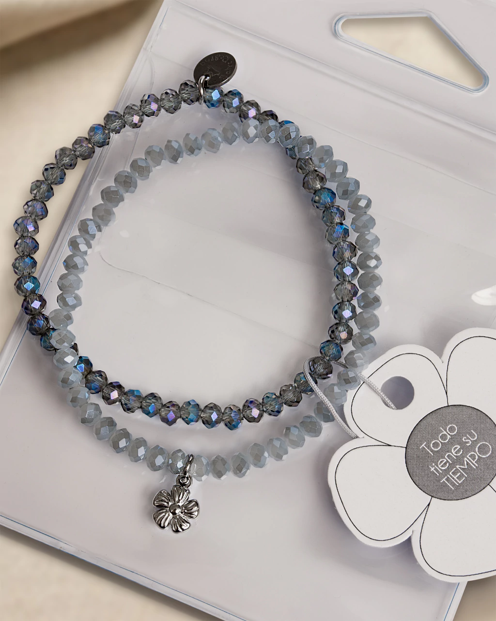 Pulsera Luana Plateada 2