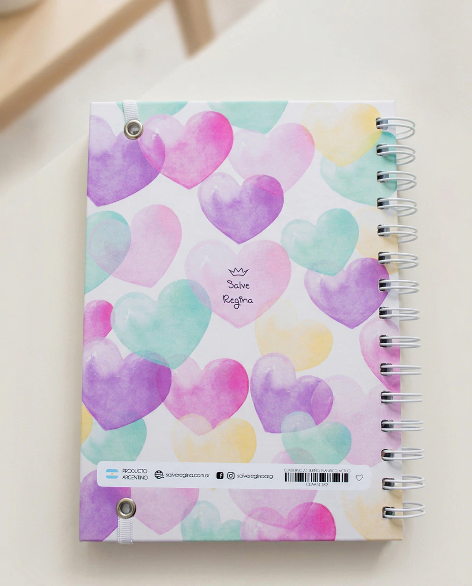 Cuaderno A5 Sueno, Planifico y Actuo 2