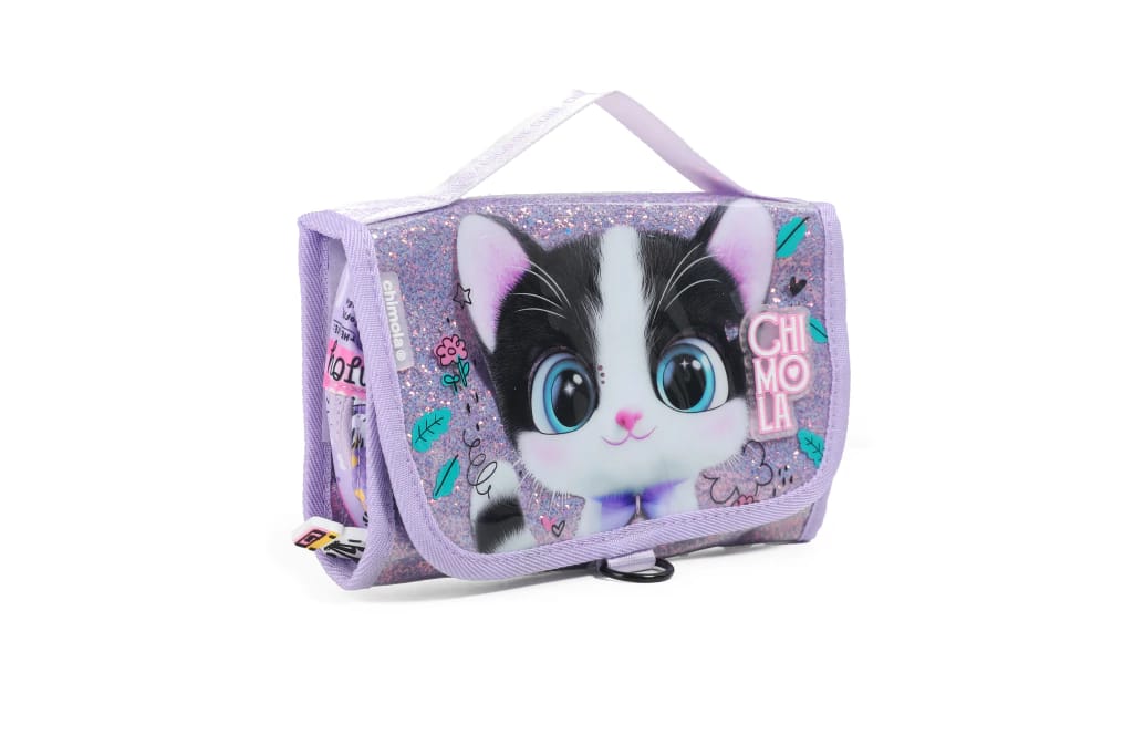 Cartuchera Desplegable Chimola Gato