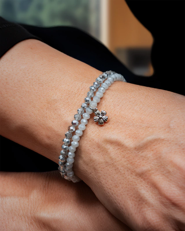 Pulsera Luana Plateada