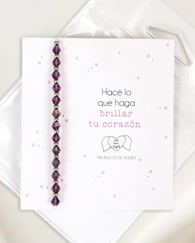 Pulsera Tiziana Violeta 2